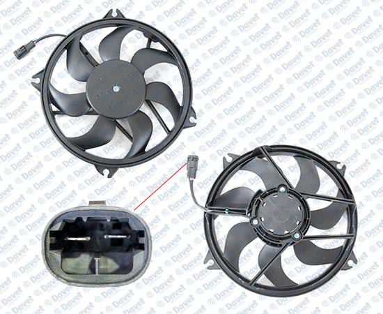 SWAPP 86204 Fan Motoru Partner 1.9 2.0 Hdi 02> - Berlingo 02> - Xsara 00> - P307 00>